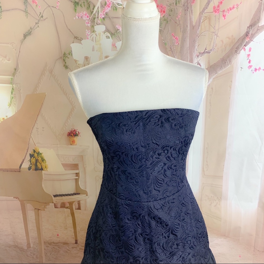 NEW Keepsake The Label Thing Called Love Dress in Navy - Picture 8 of 15